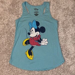 Minnie Mouse racer back tank top size small